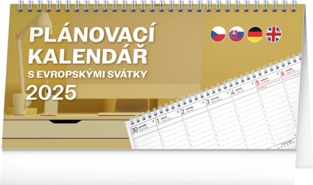 Kliknutím zobrazíte stolní kalendář pro rok 2025