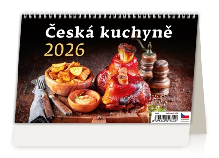 Kliknutím zobrazíte stolní kalendář pro rok 2026