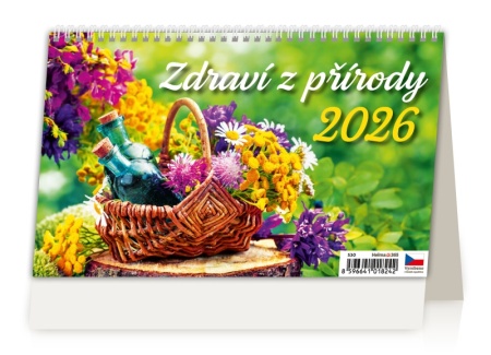 Kliknutím zobrazíte stolní kalendář pro rok 2026
