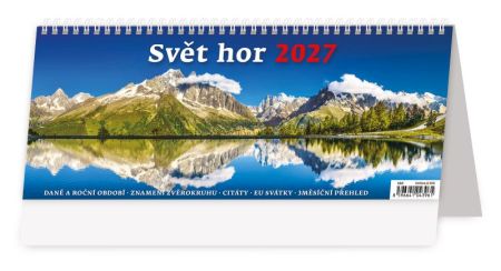Kliknutím zobrazíte stolní kalendář pro rok 2027