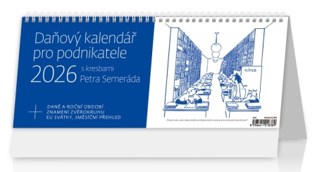 Kliknutím zobrazíte stolní kalendář pro rok 2026