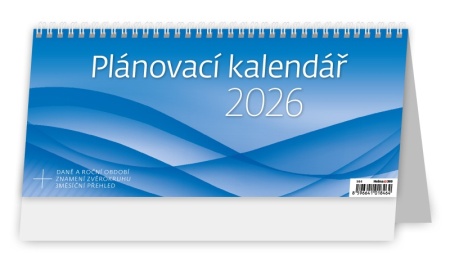 Kliknutím zobrazíte stolní kalendář pro rok 2026